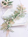 Boho Green Vine Bridal Headband Crystal Wedding Hair Accessory For Brides 1