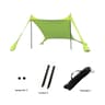 Portable Beach Sun Shade Canopy Windproof UV Protection Camping Awning 0