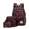 3Piece Student Backpack Set Large School Bag With Shoulder Bag And Pencil Case 4