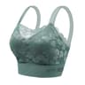 Womens Lace Wireless Bralette Padded Vest Style Seamless Bra Top 3