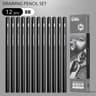 Professional Graphite Sketching Pencil Set 2H To 14B Drawing Pencils For Artists 10