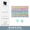 Refillable Dual Tip Alcohol Marker Set Brush And Fine Art Markers 10