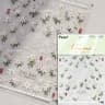 5D Frangipani Nail Stickers Colorful Lily Flower Romantic Manicure Decals 10