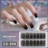 14 Or 16 Tip No UV Gel Nail Wraps Gradient Full Cover Nail Stickers 1