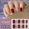 14 Or 16 Tip No UV Gel Nail Wraps Gradient Full Cover Nail Stickers 15