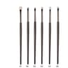 Professional White Pony Hair Eyeshadow Brush Precision Smudge Crease Detail Brush 25