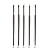 Professional White Pony Hair Eyeshadow Brush Precision Smudge Crease Detail Brush 23