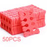 50 Pairs Soft Toe Separators Heart Design Manicure Pedicure Nail Art Tools 2