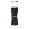 30 50 100PC 05mm Erasable Pen Refills Blue Black Gel Ink Refill Set 1