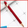 Custom Metal Stylus Ballpoint Pens Laser Engraved Logo Promotional Pen Set 9