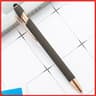 Custom Metal Stylus Ballpoint Pens Laser Engraved Logo Promotional Pen Set 11