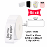 Self Adhesive Thermal Label Stickers Mini Printer Paper Rolls 5