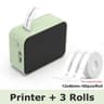 Mini Wireless Bluetooth Label Maker  Portable Inkless Sticker Printer 7