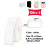 Self Adhesive Thermal Label Paper Rolls  Inkless Printable Sticker Refills 8