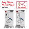 MT53 Mini Bluetooth Photo Printer  Portable 2x3 Inkless Color Sticker Printer 0