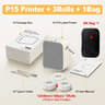 P15 Mini Bluetooth Label Maker  Portable Wireless Inkless Sticker Printer 8