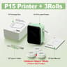 P15 Mini Bluetooth Label Maker  Portable Wireless Inkless Sticker Printer 6