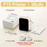 P15 Mini Bluetooth Label Maker  Portable Wireless Inkless Sticker Printer 4