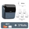 B31 Wireless Thermal Label Printer  3 Inch Portable Barcode Sticker Maker 7