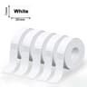 White Thermal Label Sticker Rolls  Waterproof Self Adhesive Printer Refills 7