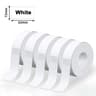 White Thermal Label Sticker Rolls  Waterproof Self Adhesive Printer Refills 9