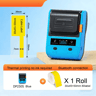 Portable Bluetooth Thermal Label Printer  64mm Cable And Barcode Sticker Maker 4