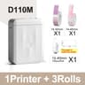 D110 Mini Bluetooth Label Maker  Portable Wireless Inkless Sticker Printer 4