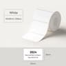 White Thermal Label Sticker Rolls  Self Adhesive Printable Printer Labels 2050mm 7