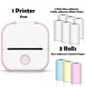 T02 Mini Bluetooth Pocket Printer  Portable Inkless Photo And Sticker Maker 22