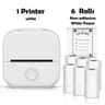 T02 Mini Bluetooth Pocket Printer  Portable Inkless Photo And Sticker Maker 3