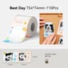 300 DPI Wireless Bluetooth Label Printer  Portable Inkless Sticker Maker 10
