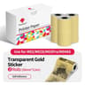 3 Rolls Thermal Sticker Paper  Self Adhesive Mini Printer Refills For M02 Series 6