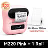 M220 Wireless Bluetooth Label Printer  Portable Inkless Barcode And Sticker Maker 4