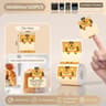 Waterproof Thermal Label Sticker Rolls  Self Adhesive Printer Paper Refills 13