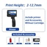 Portable Handheld Inkjet Printer  127mm Date And Barcode Coding Machine 1