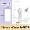 Self Adhesive Thermal Sticker Roll  615mm Label Printer Refills For D30 Q30 5