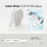 Waterproof Cable Label Stickers  Colorful Self Adhesive Thermal Printer Refills 1