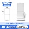Waterproof White Thermal Label Stickers  Self Adhesive Printer Paper Refills 11