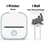 Compact Wireless Photo Printer  Portable Bluetooth Sticker Maker For Journaling And DIY Crafts 4
