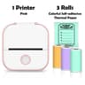 Compact Wireless Photo Printer  Portable Bluetooth Sticker Maker For Journaling And DIY Crafts 13