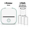 Compact Wireless Photo Printer  Portable Bluetooth Sticker Maker For Journaling And DIY Crafts 8