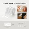 PureStick Waterproof Thermal Labels  White Adhesive Sticker Refills For D11 D110 D101 5