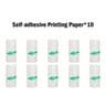 StickJoy 57mm Thermal Sticker Paper  10 Rolls Of White SelfAdhesive Mini Printer Refills 4