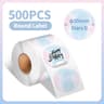 CircleGlow Waterproof Thermal Labels  Round Adhesive Sticker Refills For Product Packaging 2