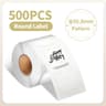 CircleGlow Waterproof Thermal Labels  Round Adhesive Sticker Refills For Product Packaging 6
