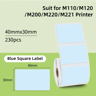 ShapeNest Thermal Sticker Labels  Waterproof Round And Square Adhesive Paper Refills 23