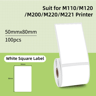 ShapeNest Thermal Sticker Labels  Waterproof Round And Square Adhesive Paper Refills 22