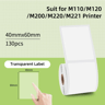 Self Adhesive Thermal Label Stickers For Portable Label Printers 15