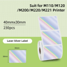 Self Adhesive Thermal Label Stickers For Portable Label Printers 12