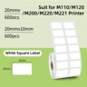 Self Adhesive Thermal Label Stickers For Portable Label Printers 21